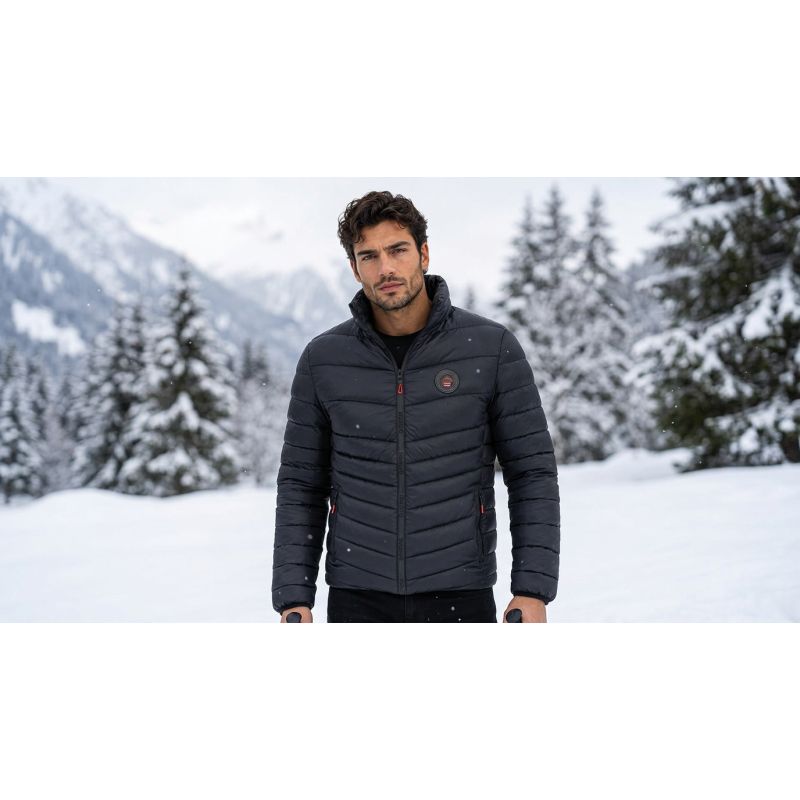 Men’s jacket Geographical Norway BARTINE BLACK DB MEN 233 (WY6915H/GN-BLACK)