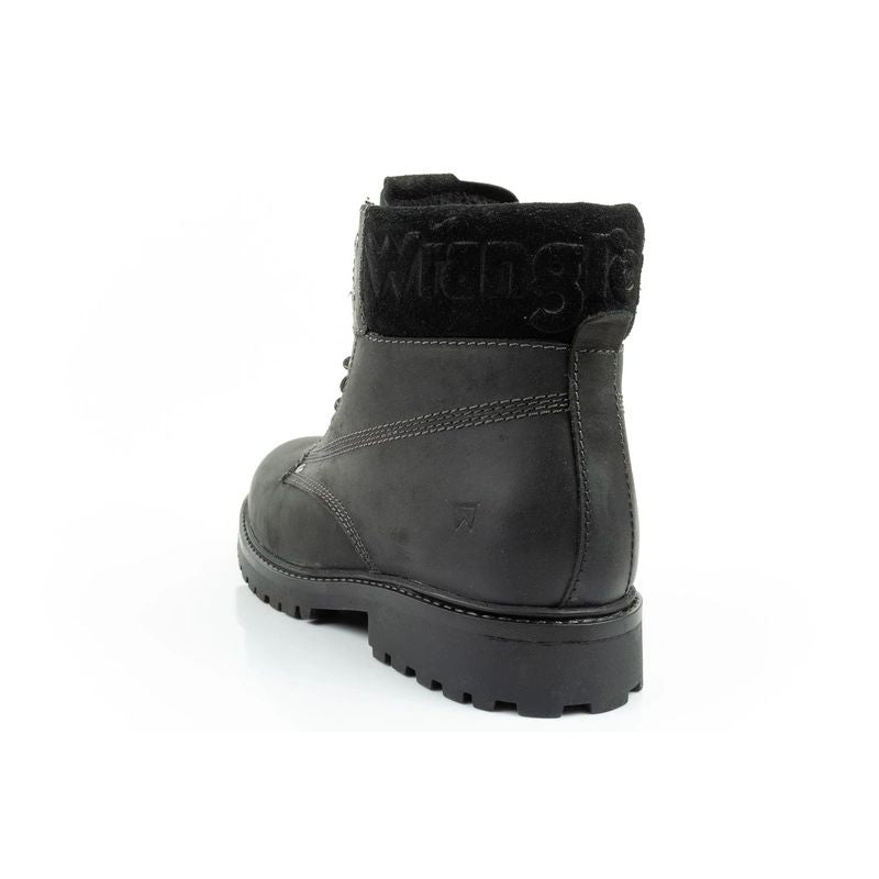 Wrangler Arch Fur men's boots, Chelsea boots, elegant, insulated, black Wrangler