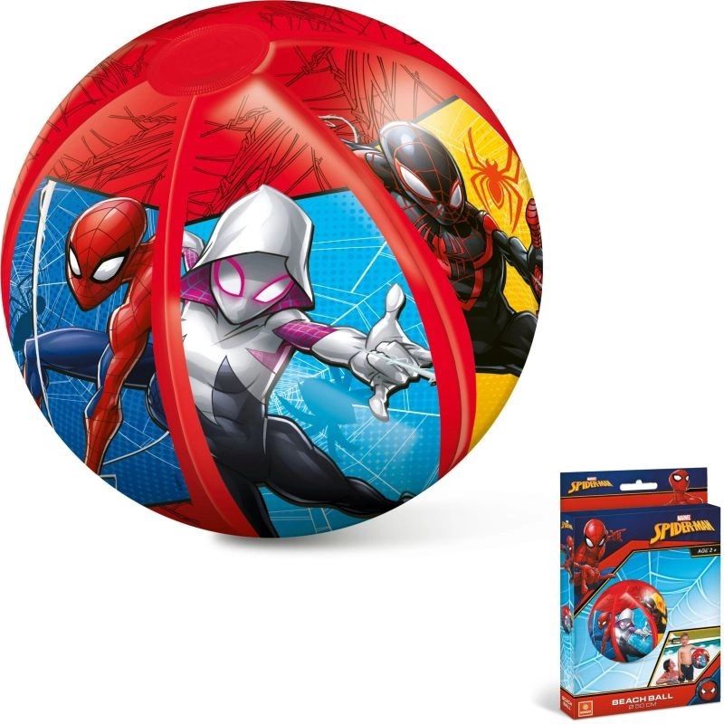 Large inflatable beach ball with Spider-Man MONDO motif *Kategoria tymczasowa Your Sports Performance