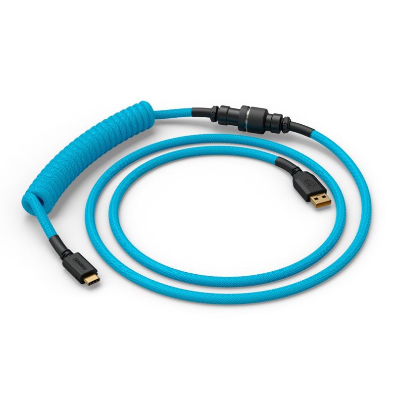 Glorious Gaming GLO-KB-ACC-CBL-COIL-EBLU Keyboard/Mouse Cable Light Blue 1.4m Kable i adaptery/Kable USB Your Sports Performance