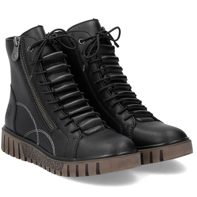 Rieker leather ankle boots W Y3410-00 RKR726