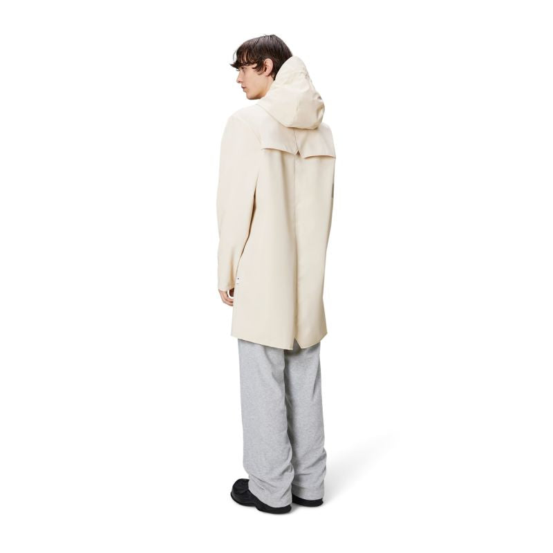 Rains long jacket unisex LONG JACKET W3 12020 26 DUNE Clothing Your Sports Performance