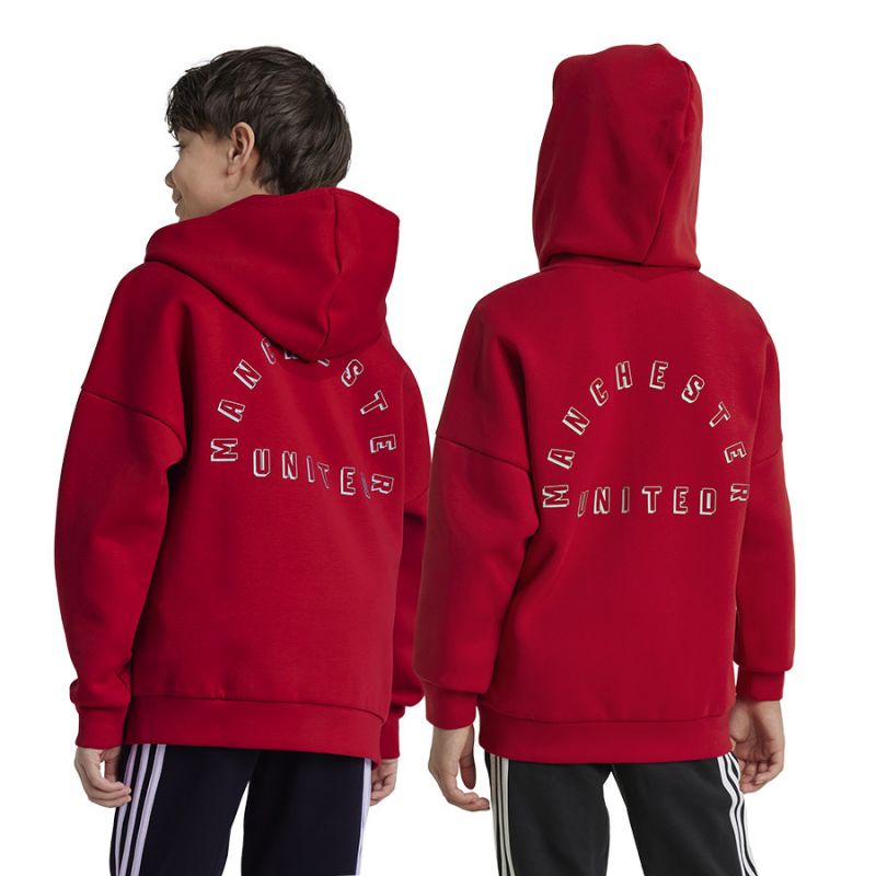 Adidas Manchester United Anthem Jacket Jr IT4188 sweatshirt Clothing/Football Adidas