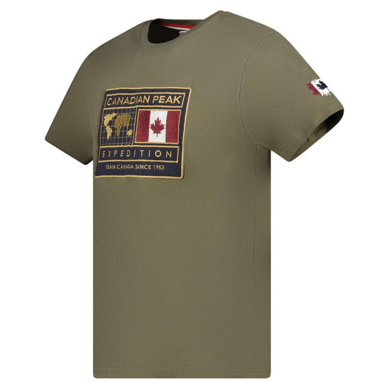 Canadian Peak T-shirt JOFOTENEAK KAKI RM MEN 254 (RBMSZ1255H/CP-KAKI) In preparation Your Sports Performance