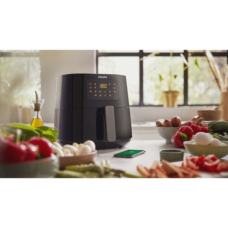 PHILIPS HD9280/70 Ovi XL Essential Connected low-fat fryer AGD - Produkty/Frytownice Your Sports Performance
