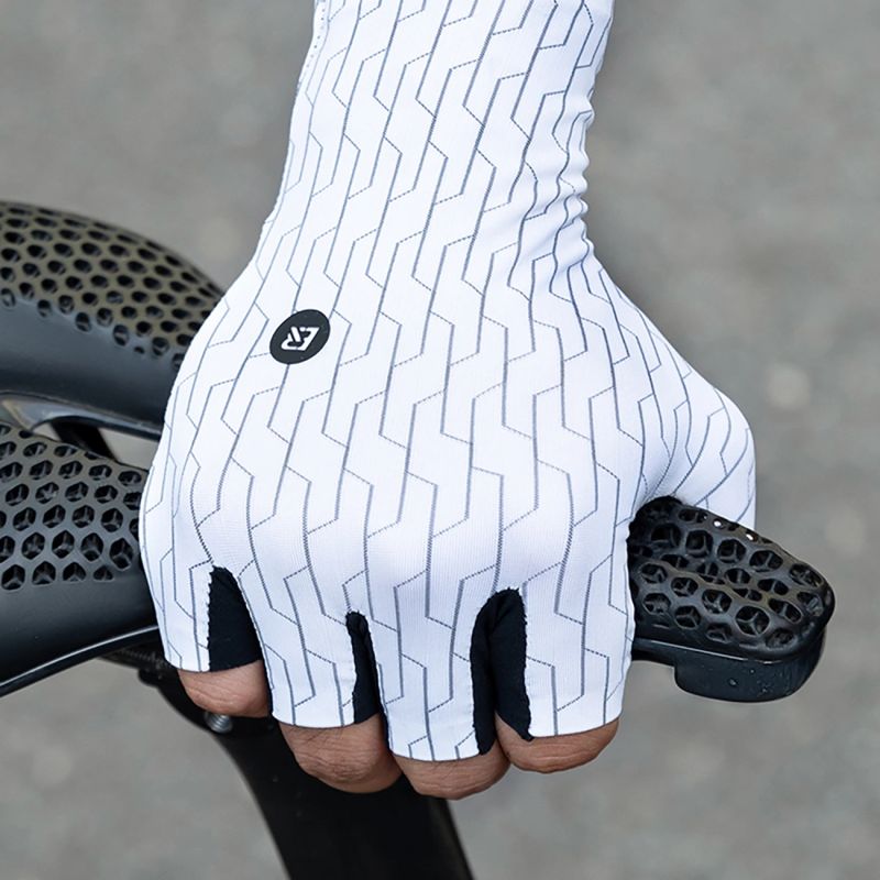 Rockbros Road Cycling Gloves Size: S - Black and White Rockbros