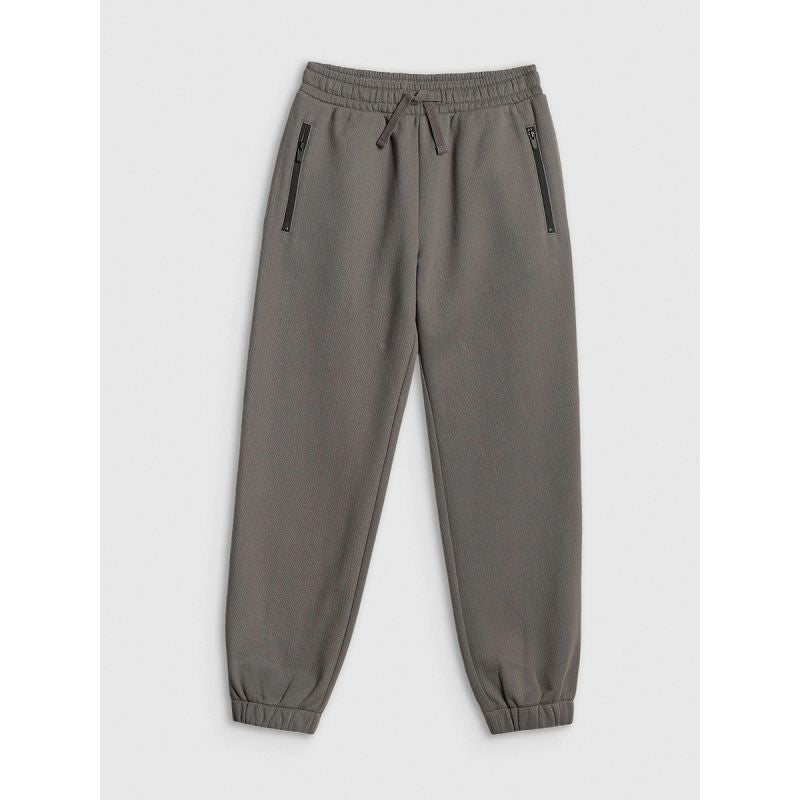 Boys' 4F 4FJRSS26TTROM1921-25S structured knit sweatpants 4f