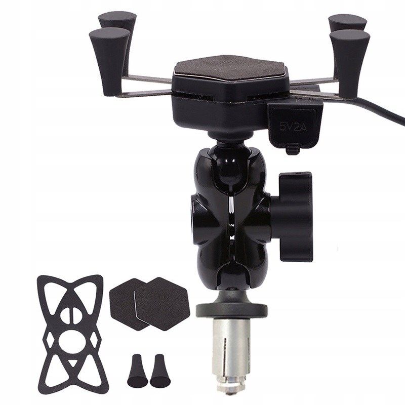 FreedConn MC7C phone holder and charger + BM2R head tube mount In preparation Your Sports Performance