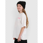 Oversized T-shirt with print for girls 4F 4FJRAW25TTSHF2935-11S 4f