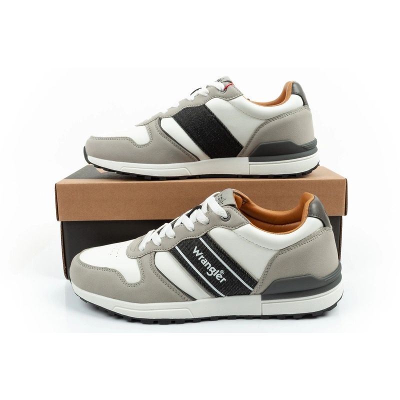 Wrangler men's sports shoes sneakers Wylie fashionable comfortable light gray To be categorized Your Sports Performance