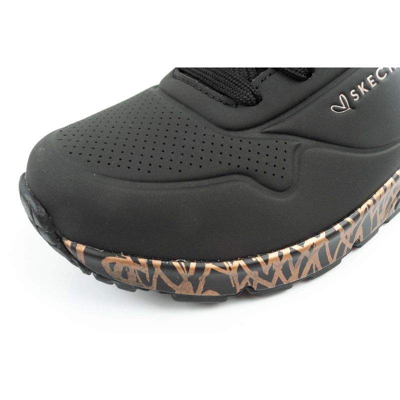 Skechers Uno-Loving Love women's sports sneakers fashionable black In preparation Your Sports Performance