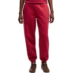Women’s Puma ESS Script Comfort Sweatpants red 694067 23