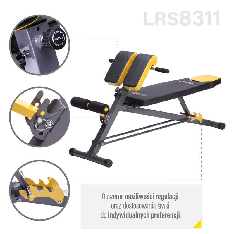 HMS LSR8311 Roman Bench In preparation Your Sports Performance