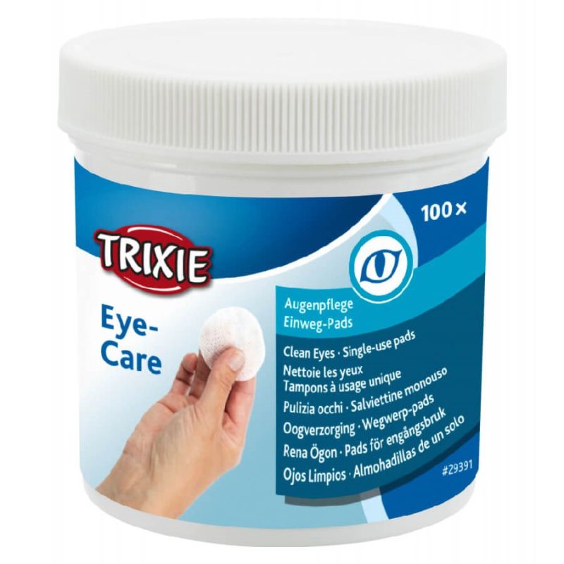 TRIXIE Eye Care - Eye Wipes - 100 pieces Dla zwierząt/Pielęgnacja uniwersalna (dla psów i kotów) Your Sports Performance