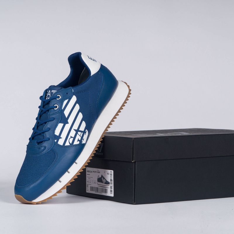 Emporio Armani EA7 men's sneakers blue (X8X114-XK270-S290) In preparation Your Sports Performance