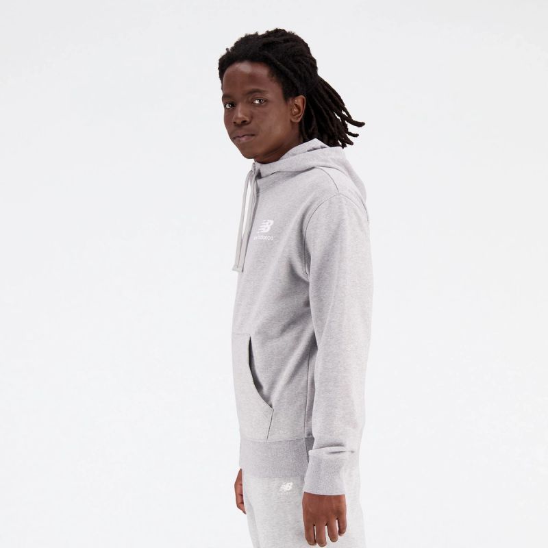New Balance Essentials Stacked Logo Fren BK M MJ31536AG sweatshirt Clothing/Lifestyle/New Era New Balance