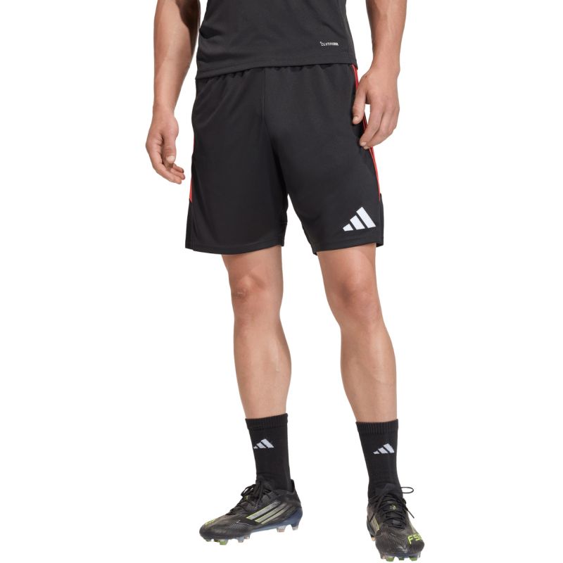 Men's adidas Tiro 26 League Training Shorts Black and Red JY9716 adidas