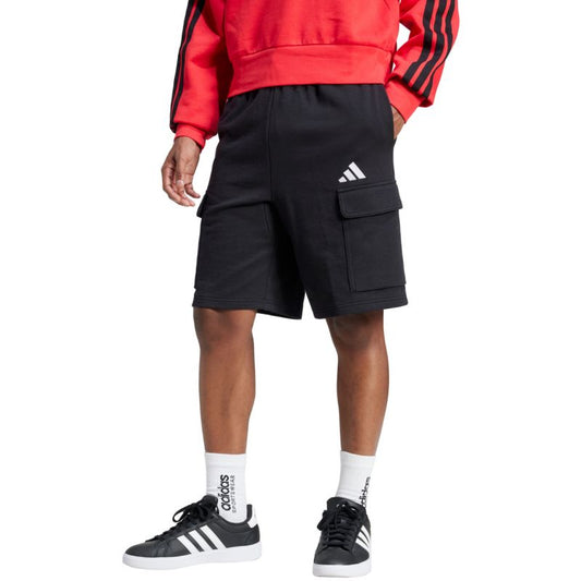 adidas Essentials Feel Cozy French Terry Cargo M JE6291 shorts Clothing/Lifestyle/Trousers, shorts Adidas