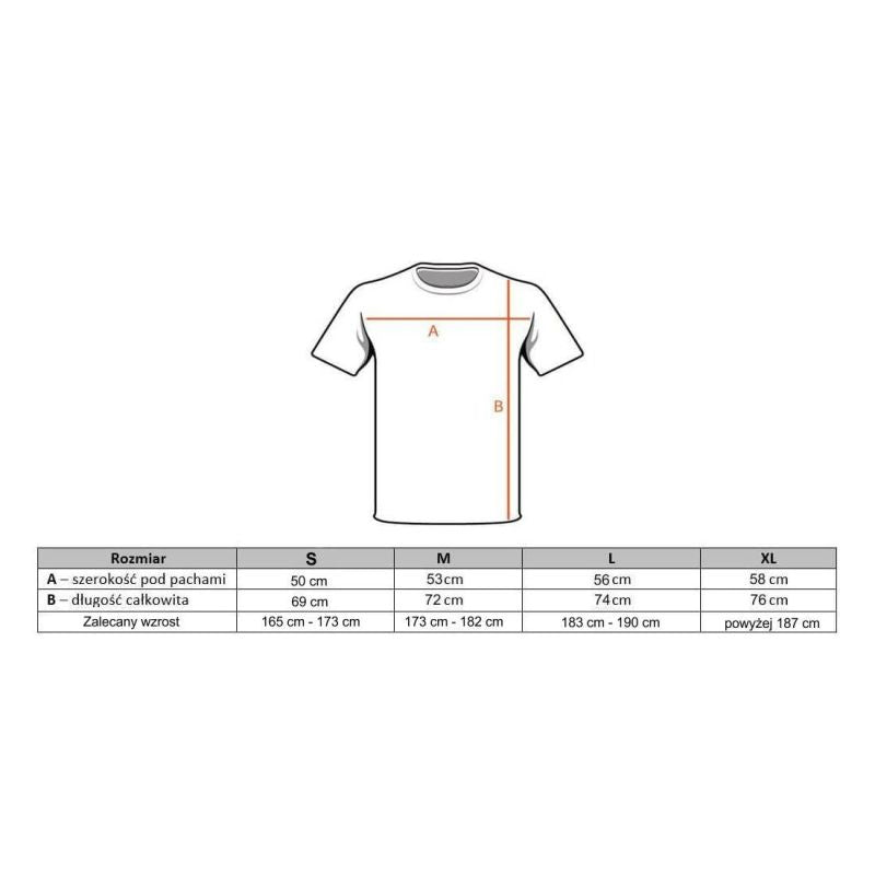CLASSIC BRAND WHITE T-Shirt COTTON T-SHIRT DBX BUSHIDO KT10-M ODZIEŻ - Koszulki treningowe Your Sports Performance