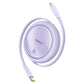 Baseus Free2Pull 20W 1m Cable (Purple) In preparation Your Sports Performance
