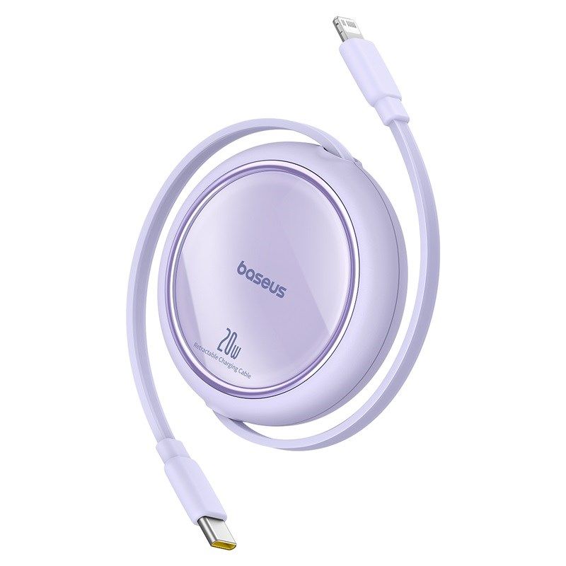Baseus Free2Pull 20W 1m Cable (Purple) In preparation Your Sports Performance
