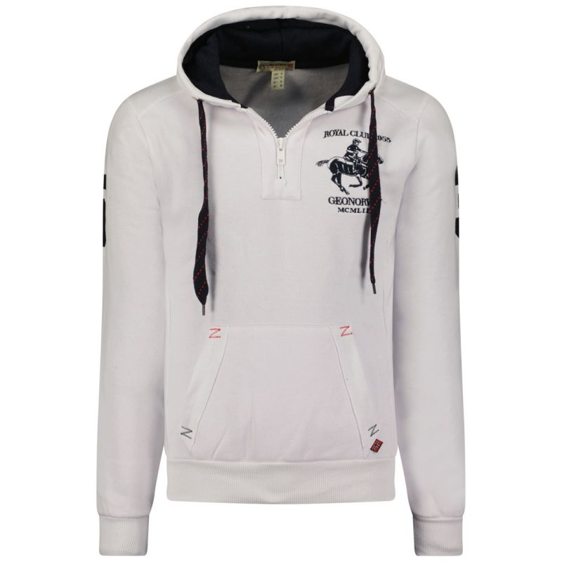 Geographical Norway Folton EO 100 M sweatshirt WW4783H/GNO-White Clothing/Outdoor/Geographical Norway Your Sports Performance