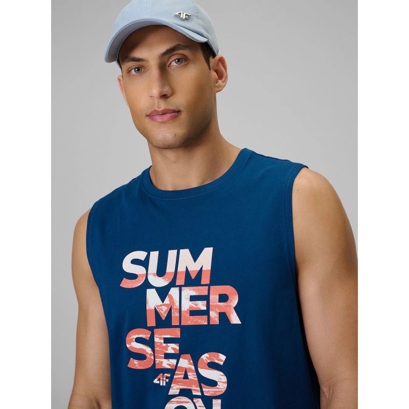 Men's sleeveless shirt 4F 4FWSS26TSLEM269-46S 4f