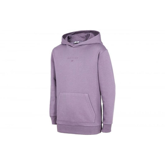 Sweatshirt 4F Jr. HJZ22-JBLD003 violet Clothing/Training 4F
