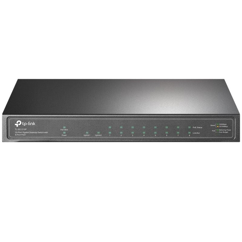 Switch TP-LINK TL-SG1210P Komunikacja i łączność/Switch-e Your Sports Performance
