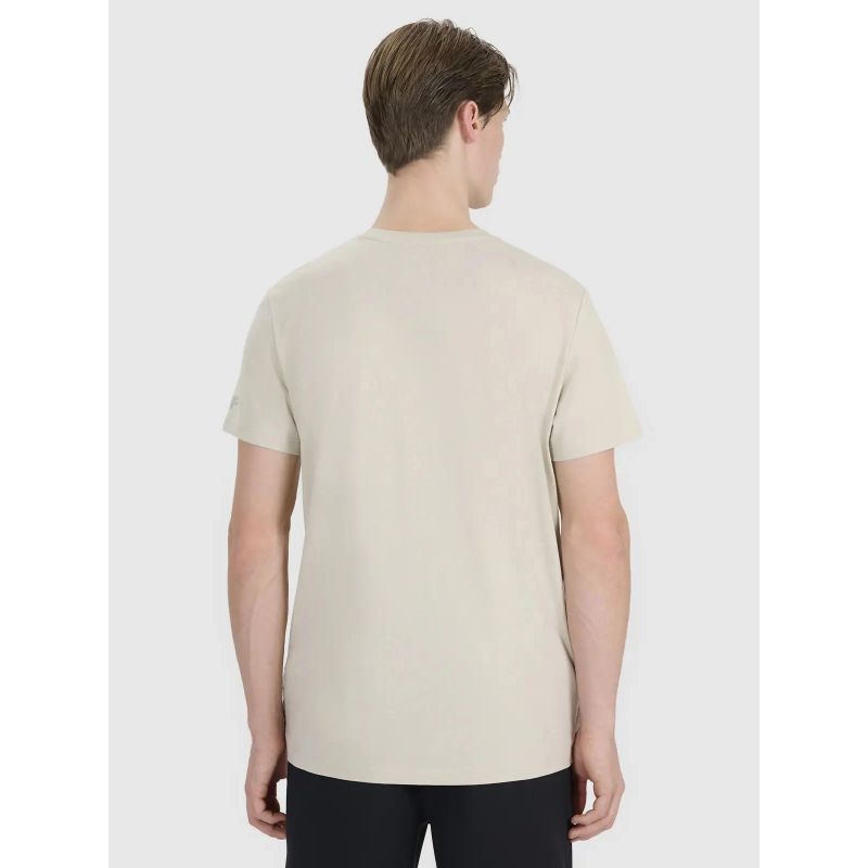 Men's regular printed T-shirt 4F 4FWSS25TTSHM1980-83S *Kategoria tymczasowa Your Sports Performance