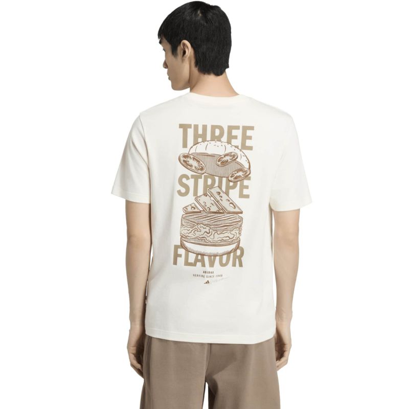 Men's adidas Burger Flavor Graphic T-shirt cream KT9723