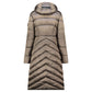 Geographical Norway Blanche Long Taupe DB Lady 0116 Taupe Women's Jacket (WZ5490F/GN-Taupe) Geographical Norway