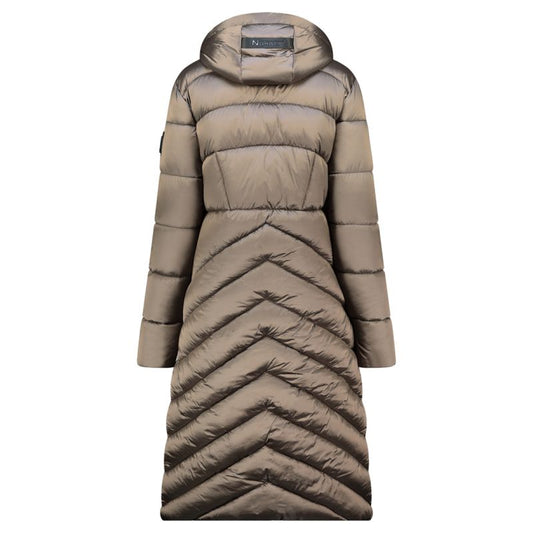 Geographical Norway Blanche Long Taupe DB Lady 0116 Taupe Women's Jacket (WZ5490F/GN-Taupe) Geographical Norway