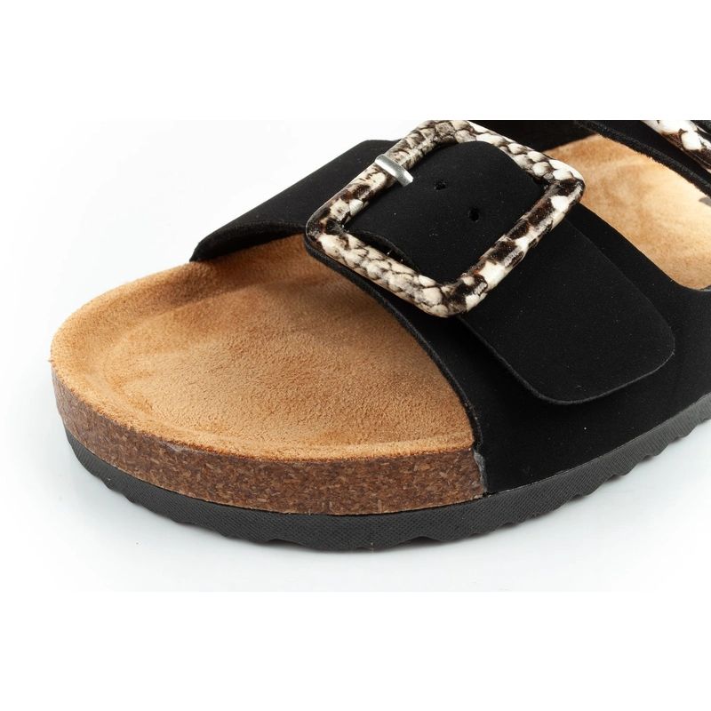 Lee Cooper women's slip-on shoes, black suede, comfortable, lightweight Lee Cooper