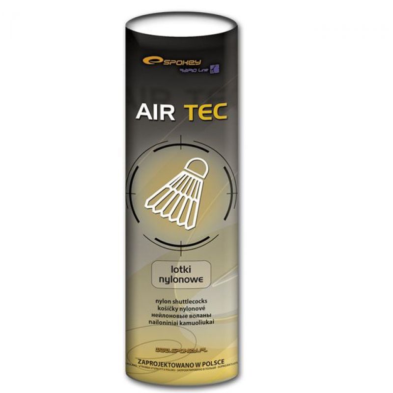 Plastic badminton shuttlecocks-6pcs / AIR TEC 83431 Accessories/Rackets and accessories Your Sports Performance