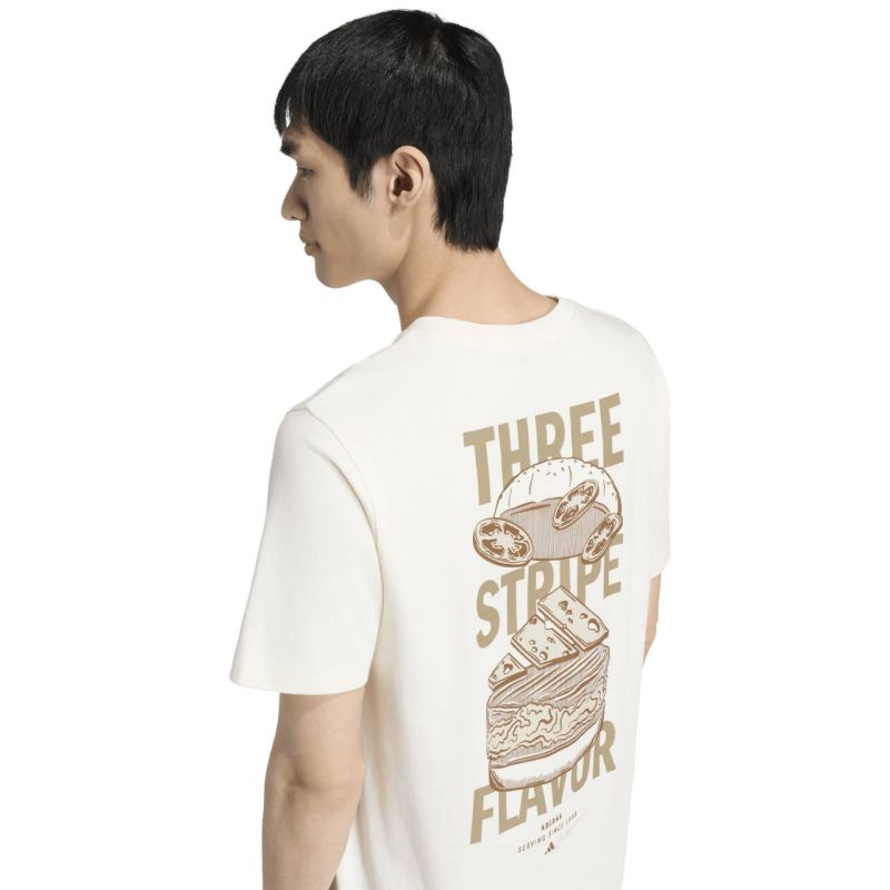 Men's adidas Burger Flavor Graphic T-shirt cream KT9723