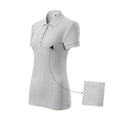 Malfini Cotton polo shirt W MLI-21303 light gray melange Clothing/Lifestyle/T-shirts/Malfini Malfini