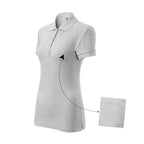 Malfini Cotton polo shirt W MLI-21303 light gray melange Clothing/Lifestyle/T-shirts/Malfini Malfini