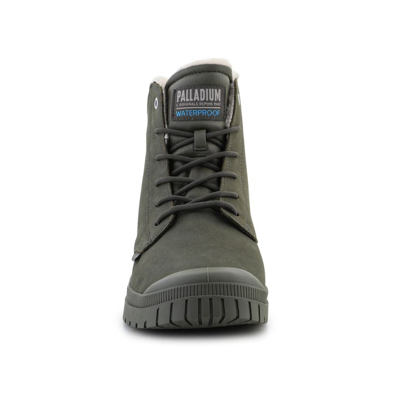 Palladium SP20 Cuff Leather Waterproof WL U 79067-325-M Olive Night shoes Footwear/Lifestyle/Palladium Your Sports Performance