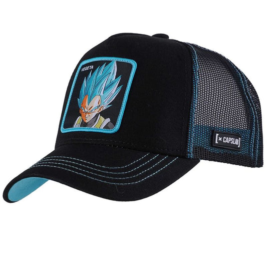 Capslab Freegun Dragon Ball Z Vegeta Cap M CL-DBS3-1-CAS-VEG1 Clothing/Lifestyle/Capslab Your Sports Performance
