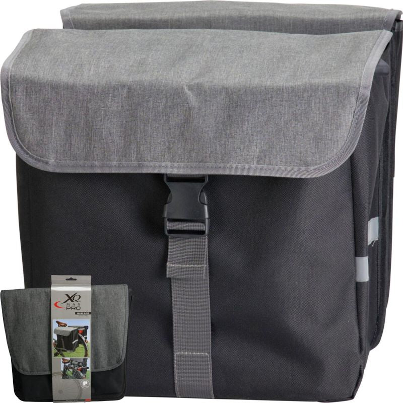 DOUBLE REAR BIKE BAG FOR TRUNK 40L XQMAX Sport/Rowery/Akcesoria Rowerowe/Sakwy I Torby Your Sports Performance