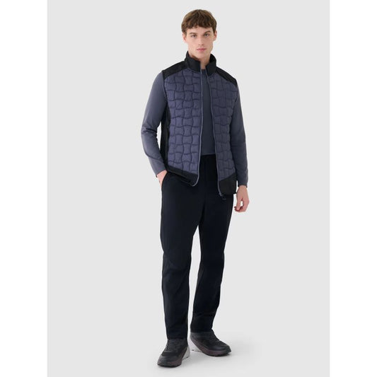 Men's down trekking vest with Primaloft filling Black 4F 4FWSS25TVJAM177-22S *Kategoria tymczasowa Your Sports Performance