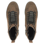 Women's brown suede leather ankle boots Filippo DBT7273