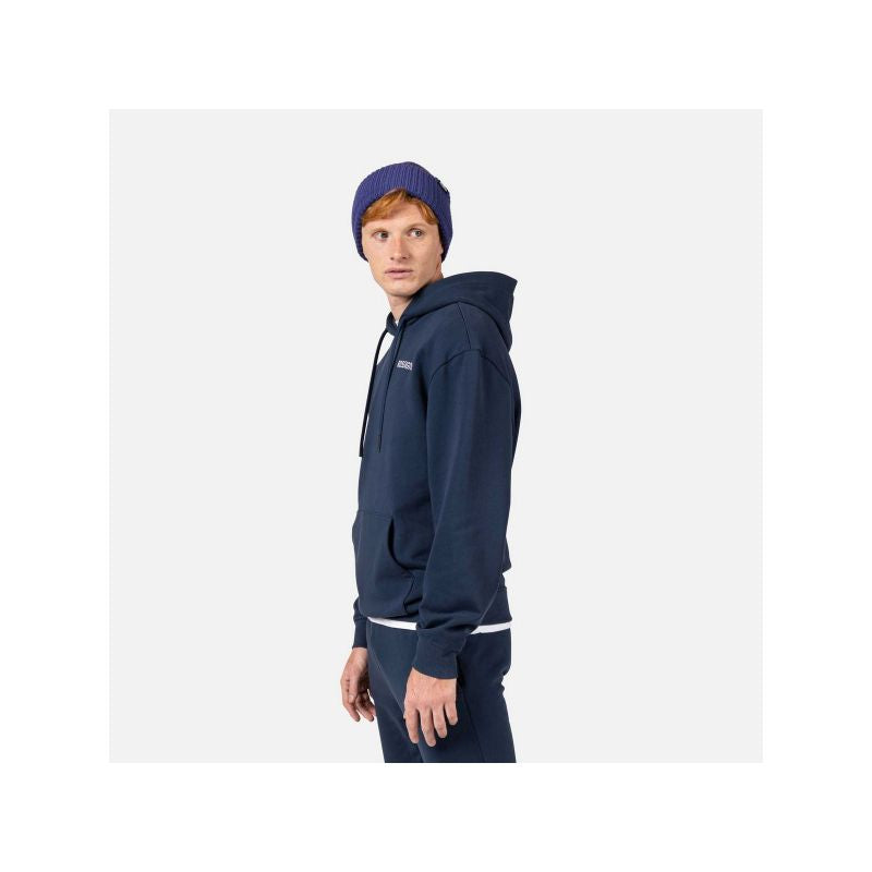 Men's sweatshirt ROSSIGNOL WATERFALL H RELAX SWEATSHIRT navy blue