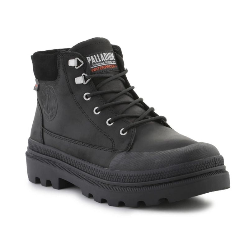 Palladium Pallatroopercuff Wp+ M 04365-008-M Black shoes Footwear/Lifestyle/Palladium Your Sports Performance
