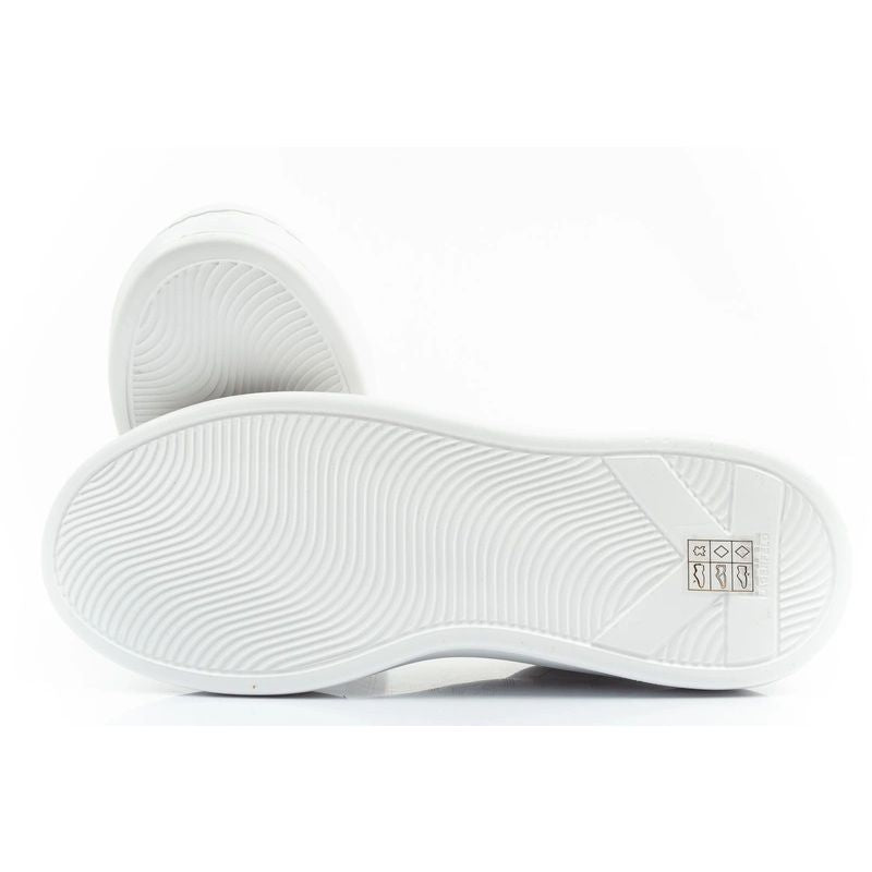 Karl Lagerfeld Kapri men's shoes sneakers natural leather white In preparation Your Sports Performance