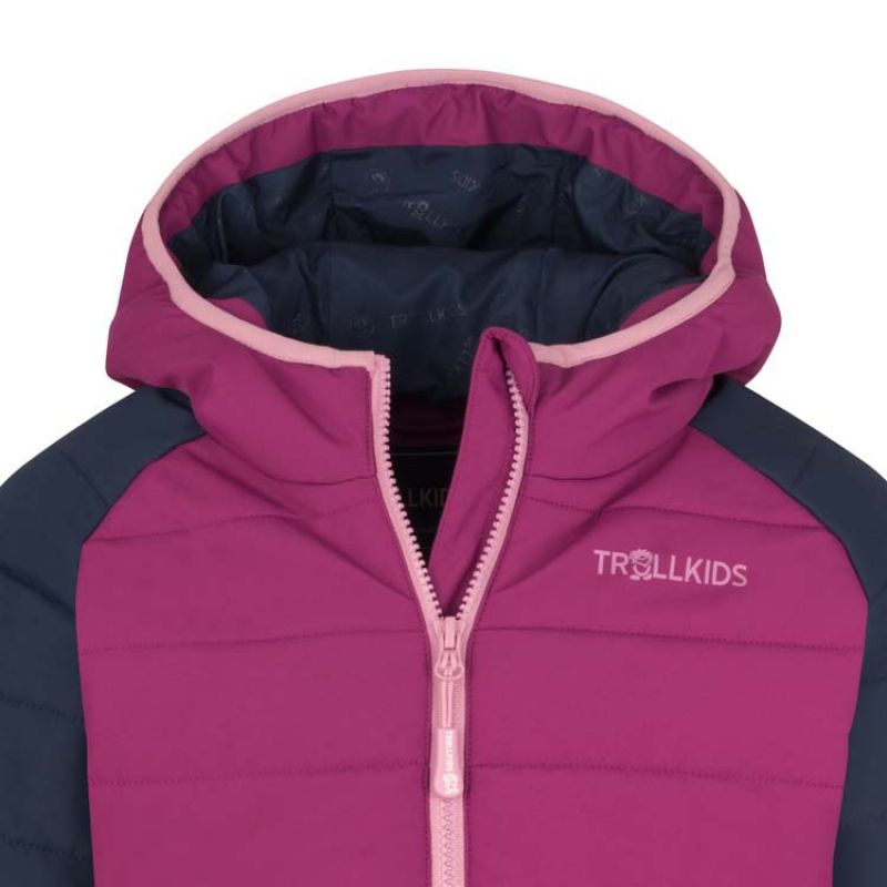 Trollkids Kids Hafjell Snow Jacket PRO with hood, waterproof, pink (514-182) In preparation Your Sports Performance