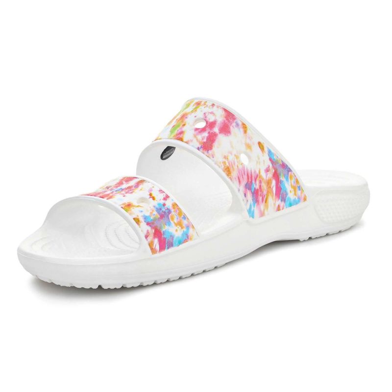 Crocs Classic Tie Dye Graphic Sandal W 207283-928 flip-flops