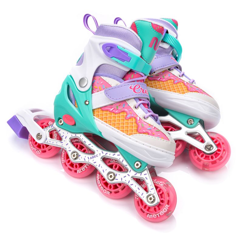 Meteor 4in1 Cream L 38-41 10143 roller skates Accessories/Skating/Rolki Meteor Your Sports Performance
