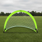 Pop-up soccer training goal - neon green (M) 120x80x80 cm In preparation Your Sports Performance